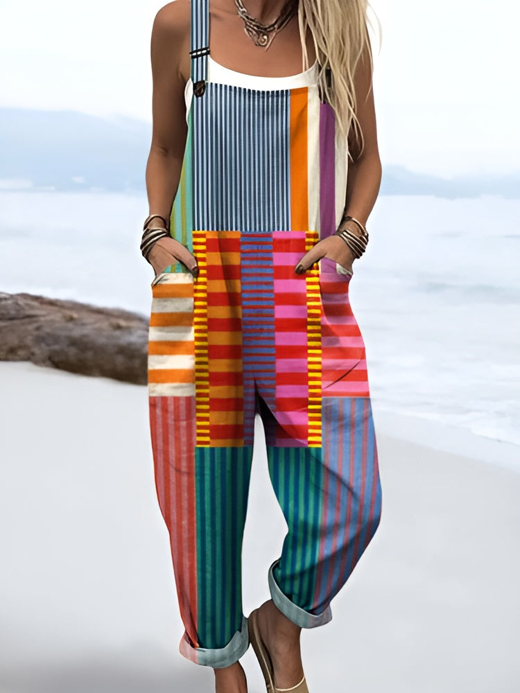 Ione™ - VIBRANT, FUN-LOVING OVERALLS WITH A WHIMSICAL TOUCH