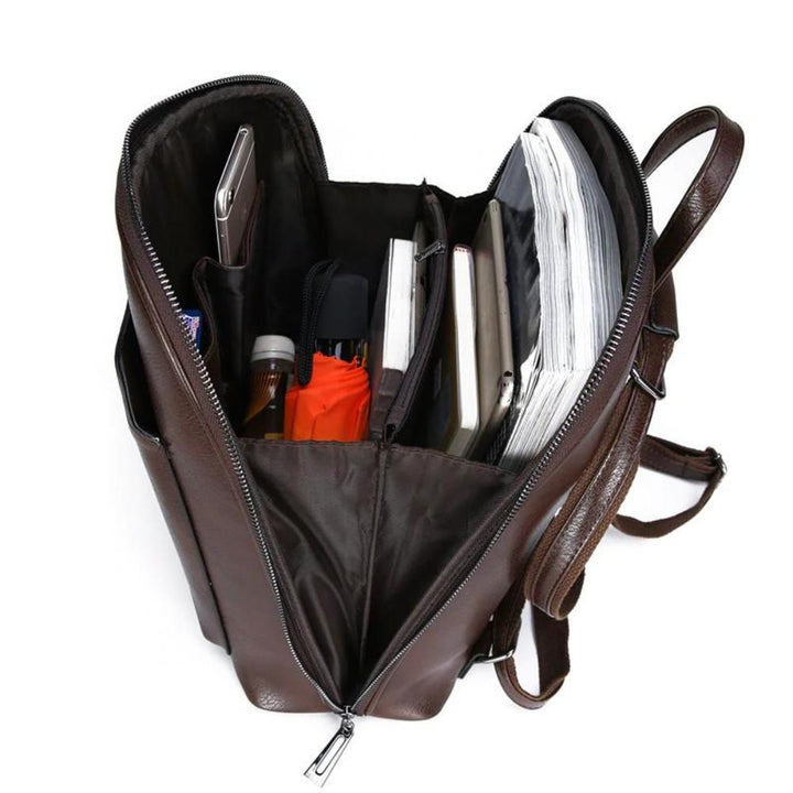 Eliza™ - CLASSIC BACKPACK WITH DOUBLE ZIP OPENING