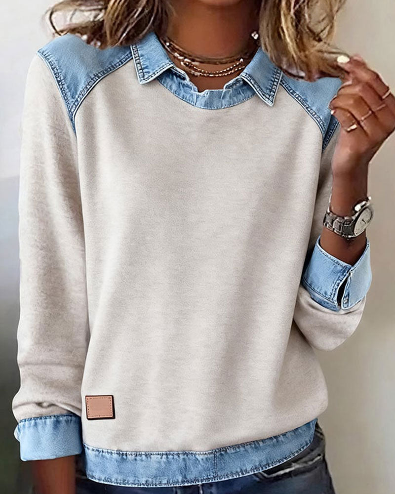 Winona™ - LONG SLEEVE TOP WITH TRENDY DESIGN