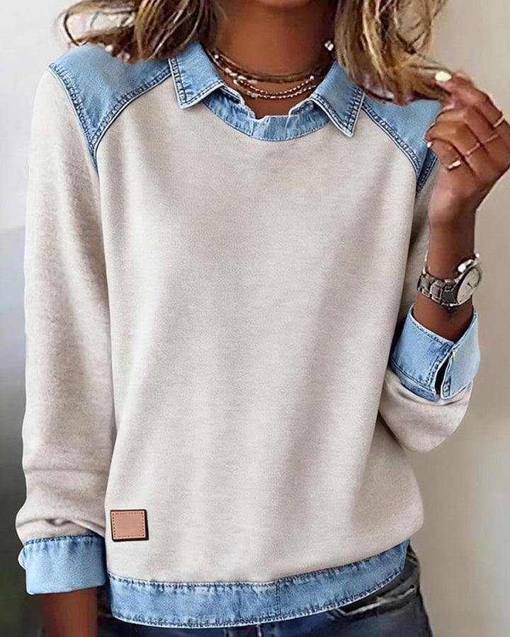Winona™ - LONG SLEEVE TOP WITH TRENDY DESIGN