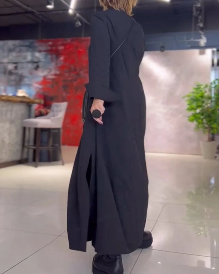 Vayla™ - FLOWY MAXI DRESS WITH SIDE SLITS
