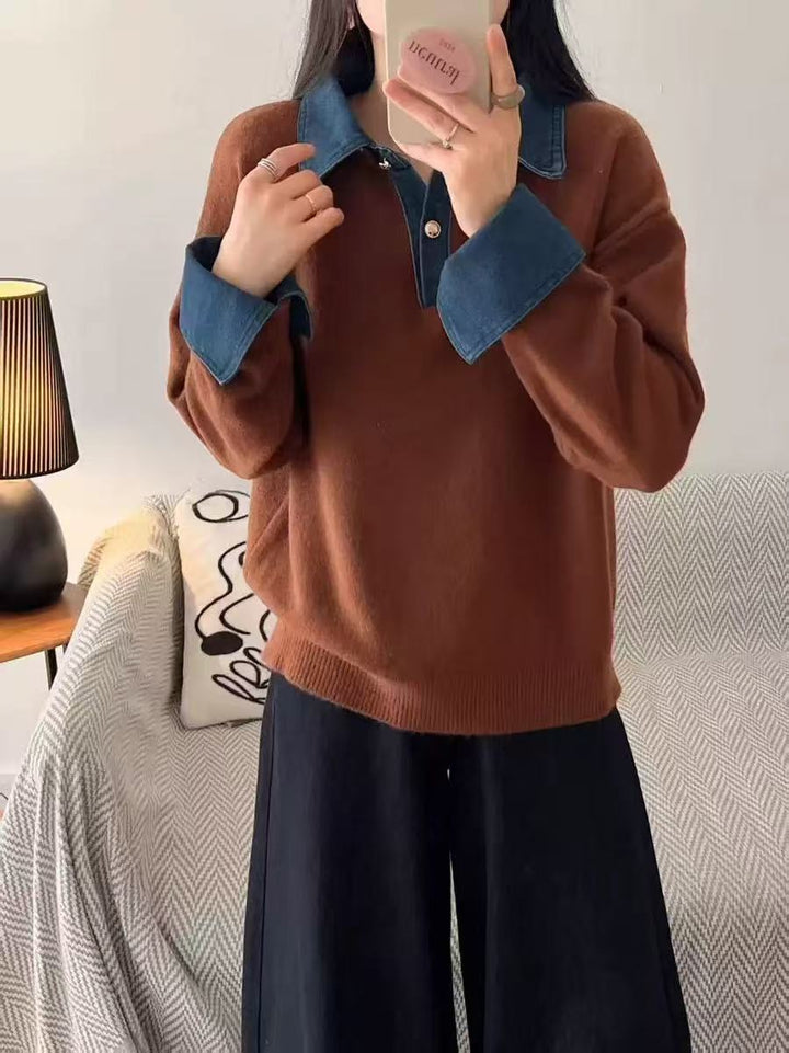 Seneca™ - VERSATILE LOOSE-FIT TOP WITH STAND COLLAR