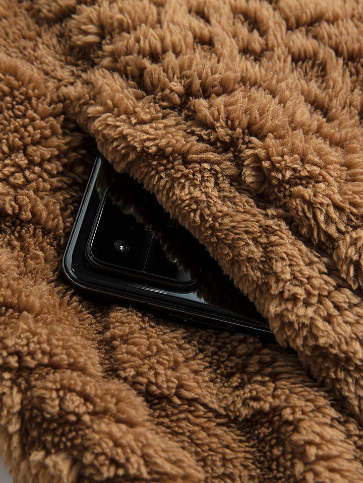 Renik™ - COZY JACKET WITH TEXTURED DESIGN