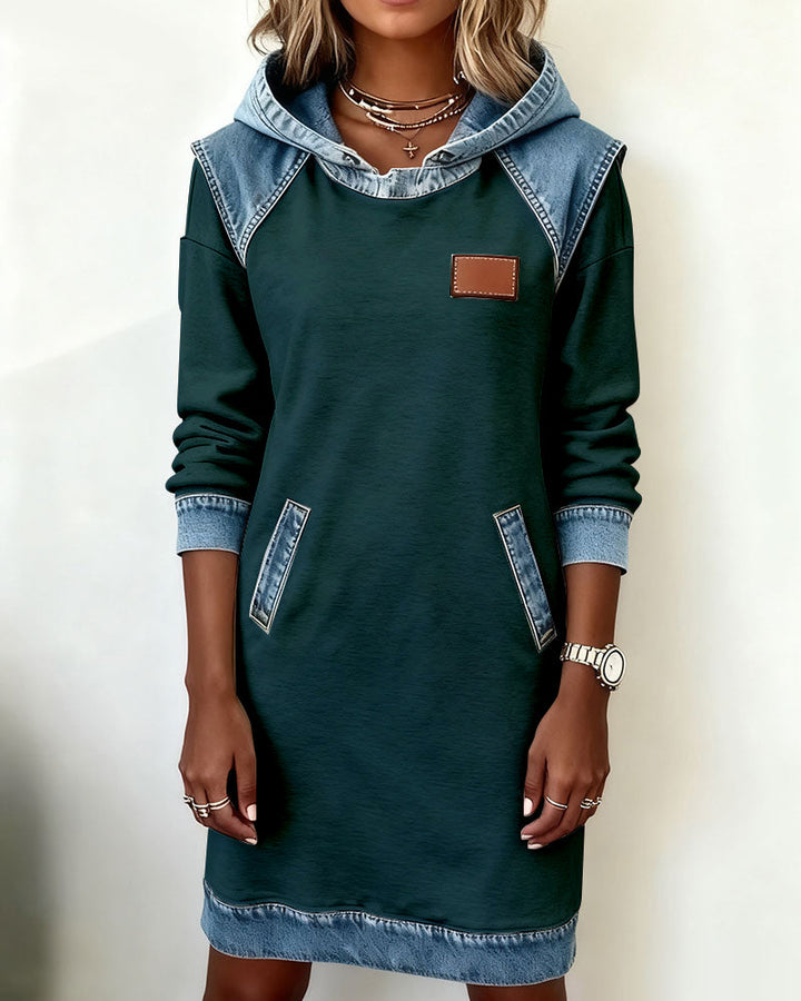 Niva™ - HOODED DRESS WITH STYLISH AND VERSATILE DESIGN