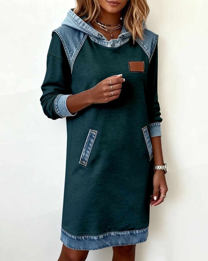 Niva™ - HOODED DRESS WITH STYLISH AND VERSATILE DESIGN