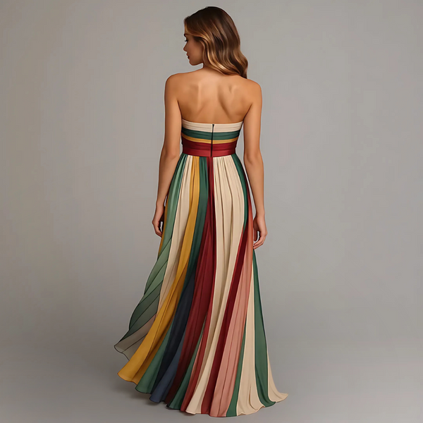 Lesley™ - VIBRANT SLEEVELESS DRESS WITH A FLATTERING FIT