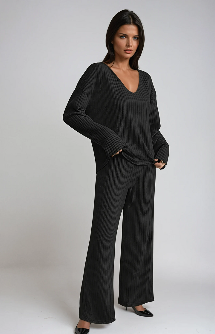 Vayla™ - COZY RIBBED LOUNGE SET WITH RELAXED FIT