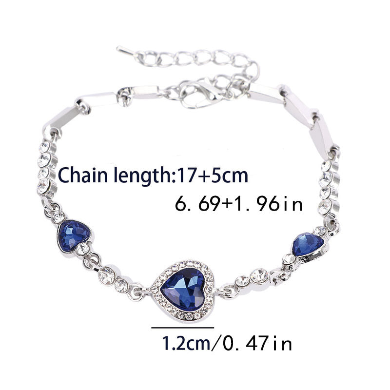 HEART OF OCEAN™ - GEMSTONE BANGLE BRACELET