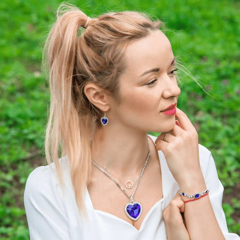 HEART OF OCEAN™ - GEMSTONE BANGLE BRACELET