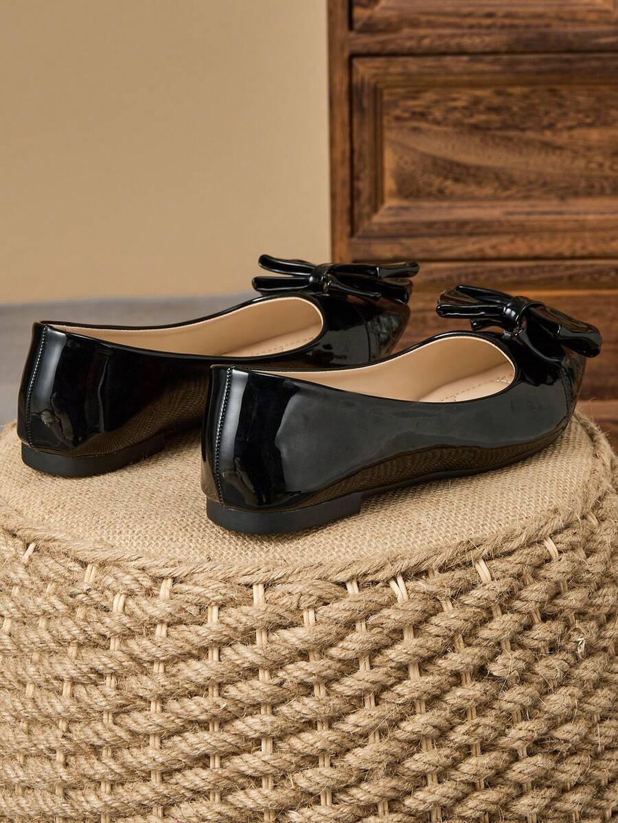 Zephara Patchwork™ - STYLISH FLAT SHOES WITH BOW TIE DETAIL