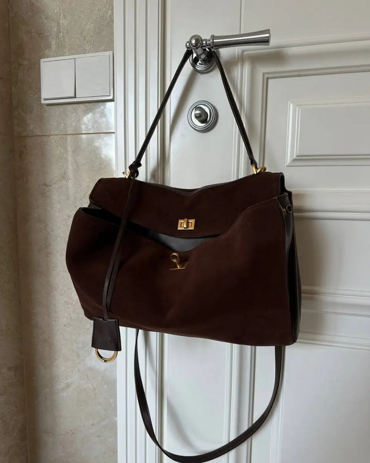 Savannah™ - ELEGANT SUEDE BAG WITH SOPHISTICATED DESIGN