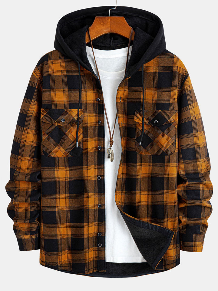 Briar Lined Hooded Shirt™ - COZY HOODED SHIRT WITH POCKETS