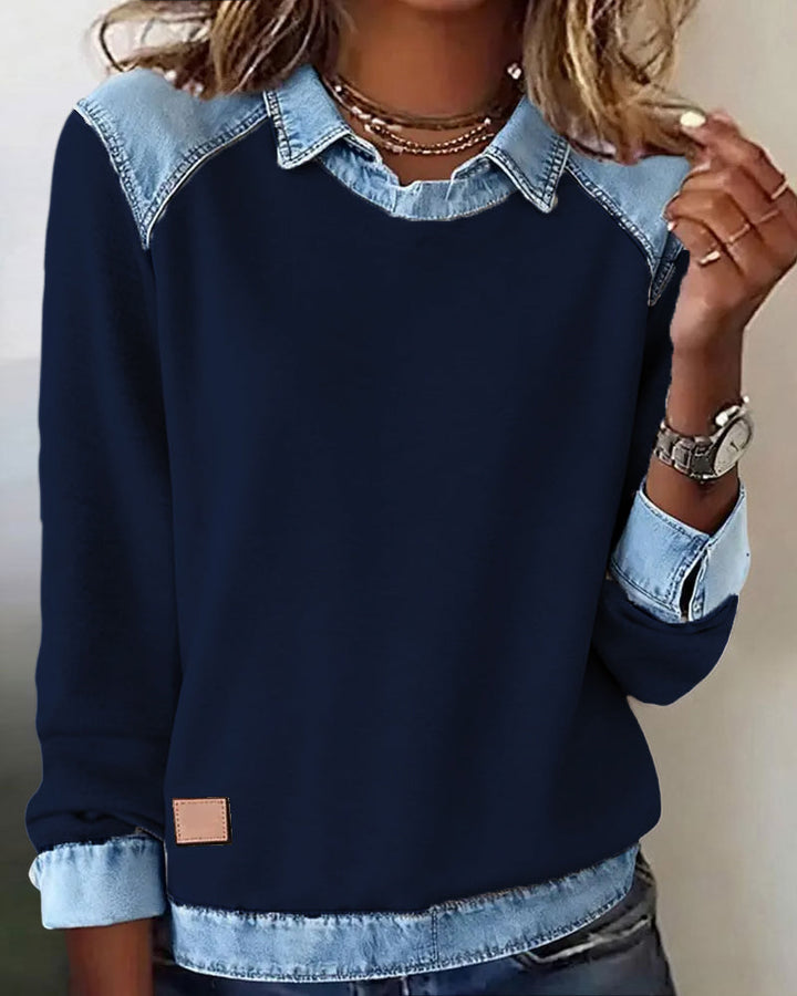 Winona™ - LONG SLEEVE TOP WITH TRENDY DESIGN