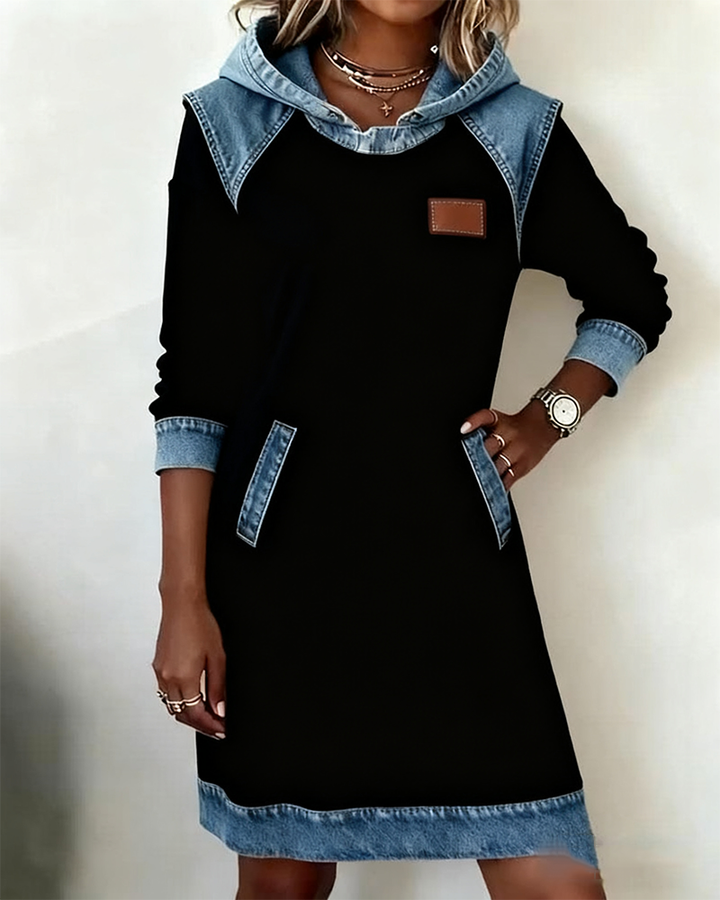 Niva™ - HOODED DRESS WITH STYLISH AND VERSATILE DESIGN
