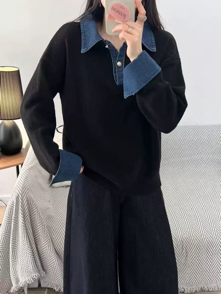 Seneca™ - VERSATILE LOOSE-FIT TOP WITH STAND COLLAR