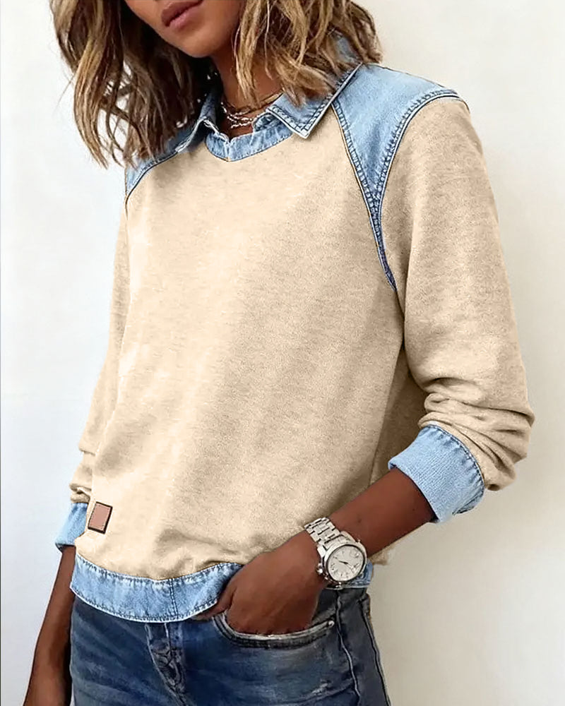 Winona™ - LONG SLEEVE TOP WITH TRENDY DESIGN