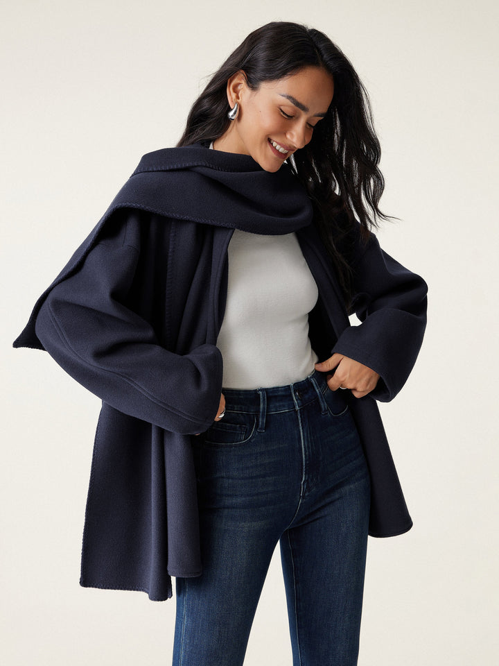 Fable™ - OVERSIZED COAT WITH VERSATILE STYLE