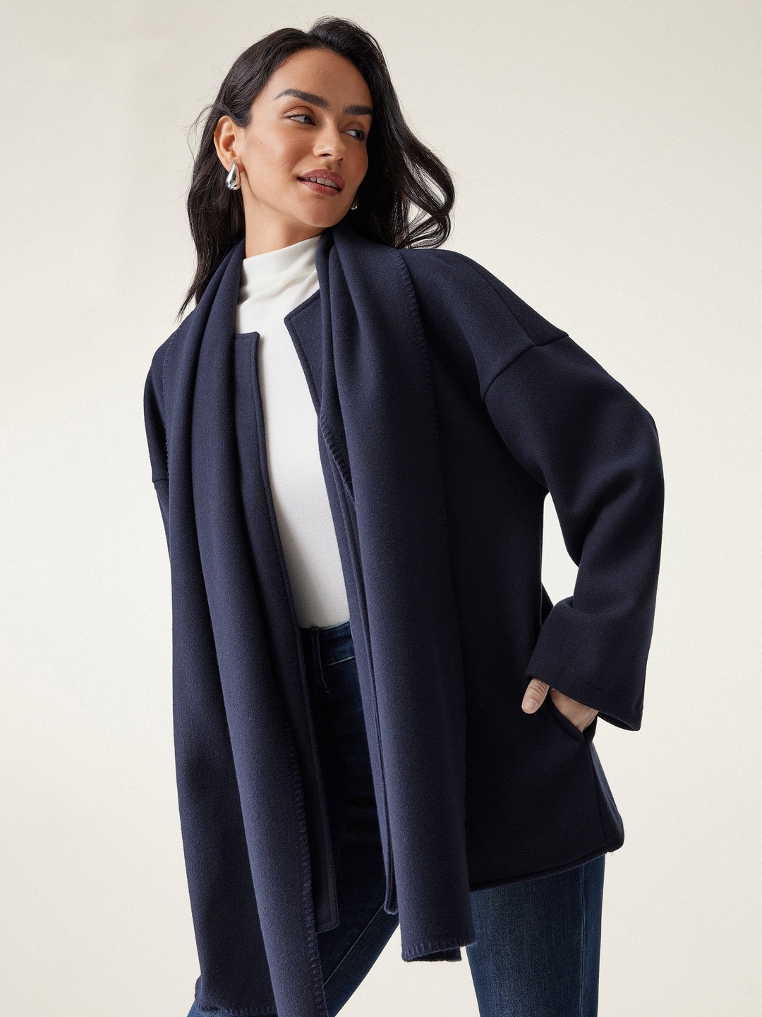 Fable™ - OVERSIZED COAT WITH VERSATILE STYLE