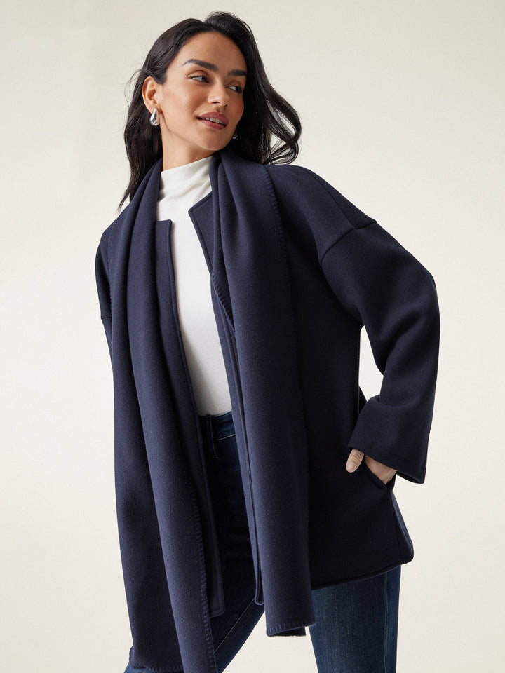 Fable™ - OVERSIZED COAT WITH VERSATILE STYLE