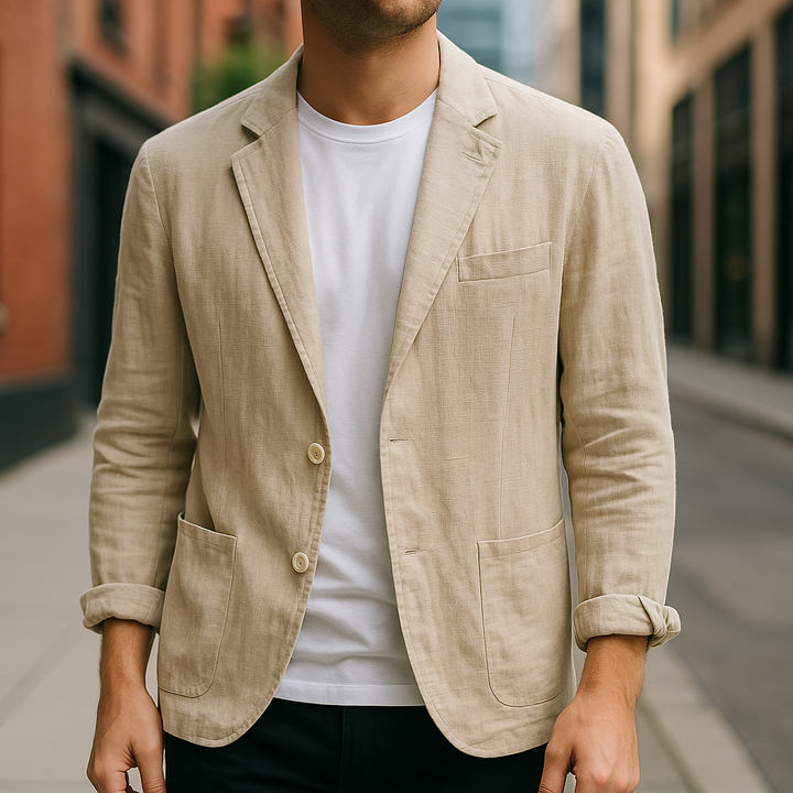 Lino™ - ELEGANT BLAZER WITH A SOPHISTICATED SILHOUETTE