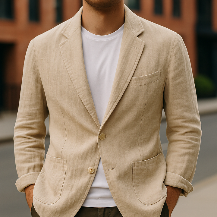 Lino™ - ELEGANT BLAZER WITH A SOPHISTICATED SILHOUETTE