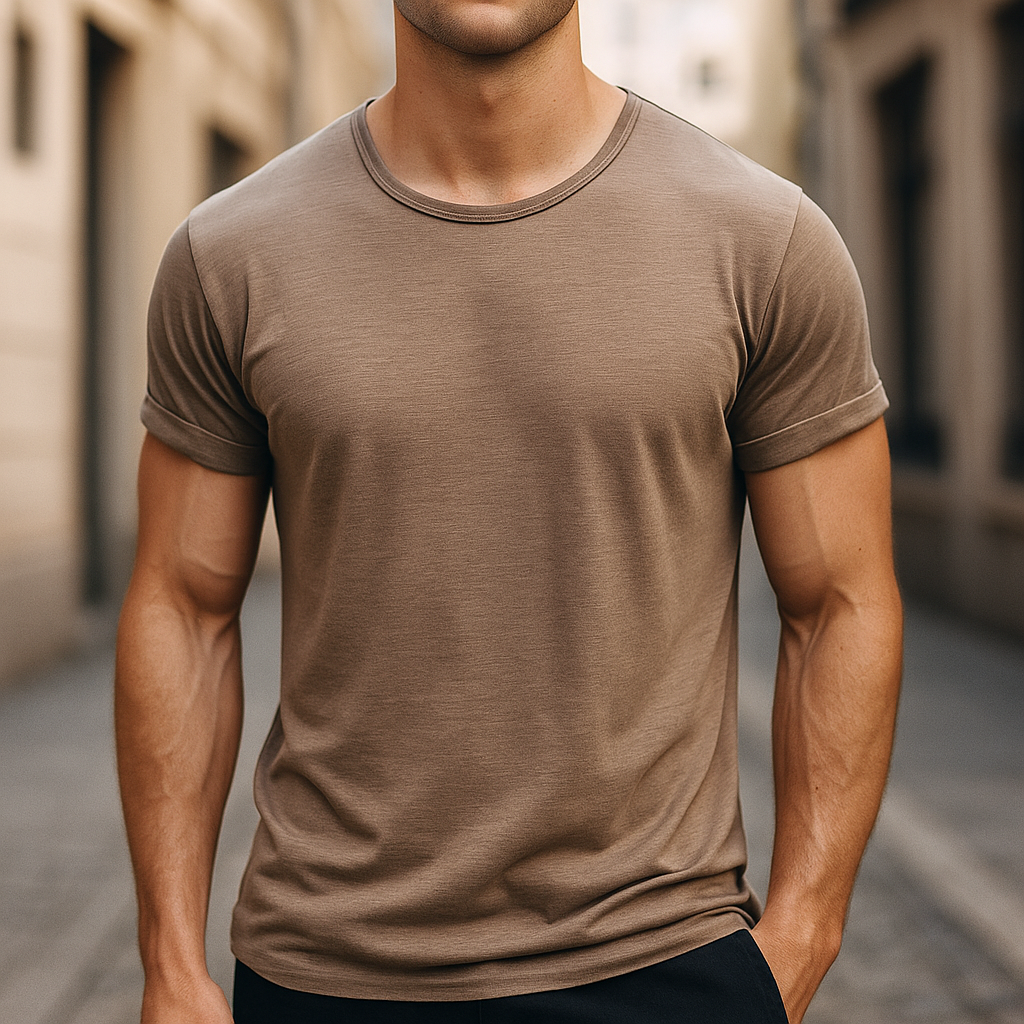 Domano™ - CLASSIC COTTON T-SHIRT WITH TIMELESS STYLE