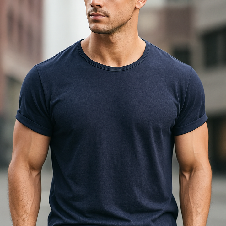 Domano™ - CLASSIC COTTON T-SHIRT WITH TIMELESS STYLE