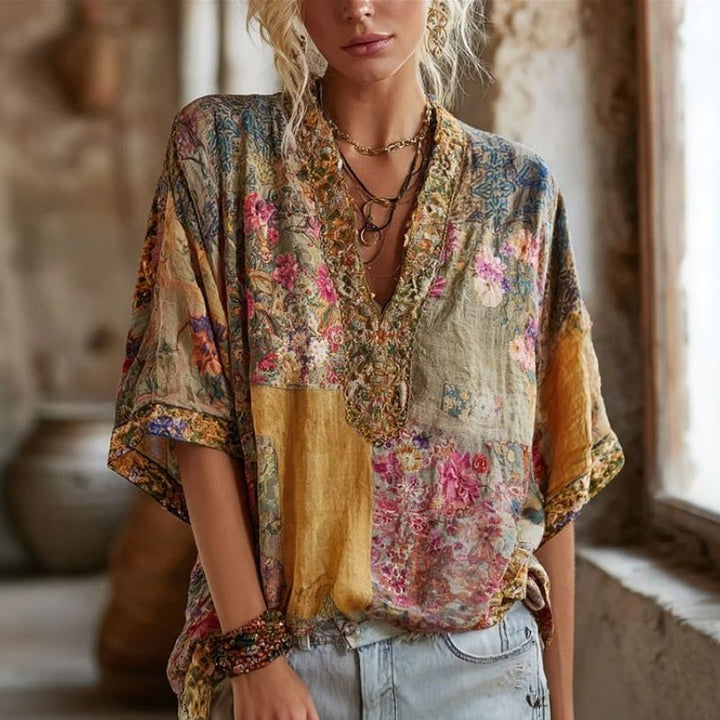 Fenna Blouse™ - FLORAL PRINTED ELEGANT BLOUSE