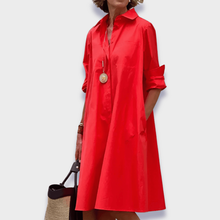 Laurence™ - ELEGANT AND CASUAL POLO DRESS