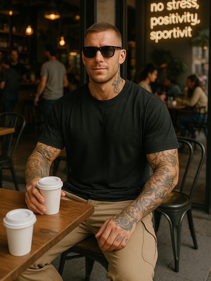 ESSENTIA™ - RELAXED COTTON TEE SET - ( 3 PACK )