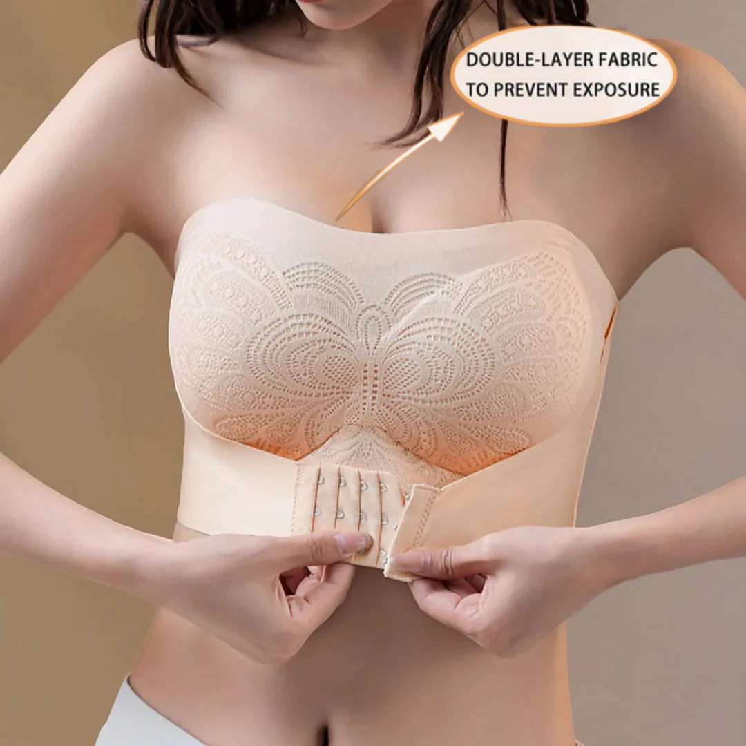 Blossom™ – EMBROIDERED SEAMLESS STRAPLESS BRA