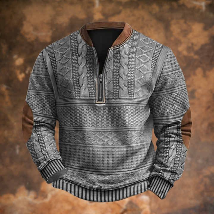 Elric™ - ZIP-UP SWEATSHIRT WITH LUXURIOUS FEEL