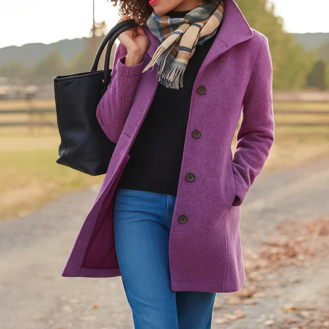Leila™ - CLASSIC COAT WITH TIMELESS ELEGANCE