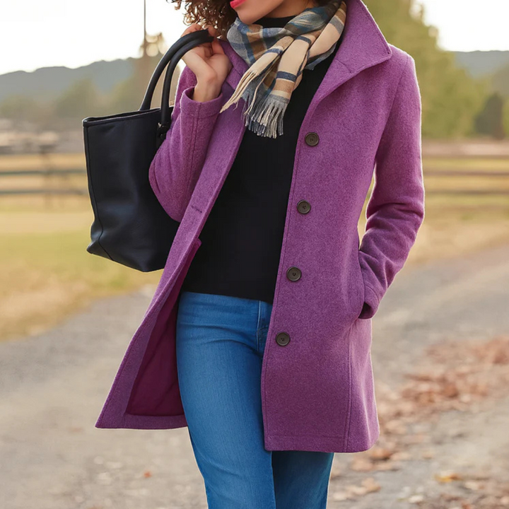 Leila™ - CLASSIC COAT WITH TIMELESS ELEGANCE