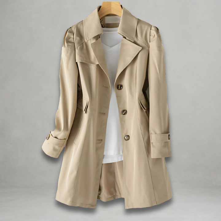 Lioren™ - STYLISH SPRING TRENCH COAT WITH ELEGANT DESIGN