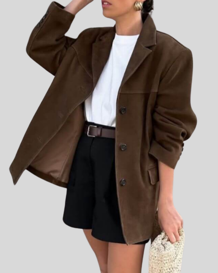 Birgitta™ - ELEGANT VINTAGE BLAZER WITH A LUXURIOUS FINISH