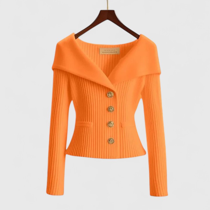Lake™ - ELEGANT CARDIGAN WITH SOPHISTICATED STYLE