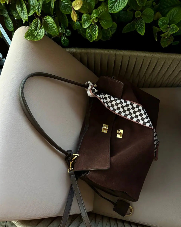 Savannah™ - ELEGANT SUEDE BAG WITH SOPHISTICATED DESIGN