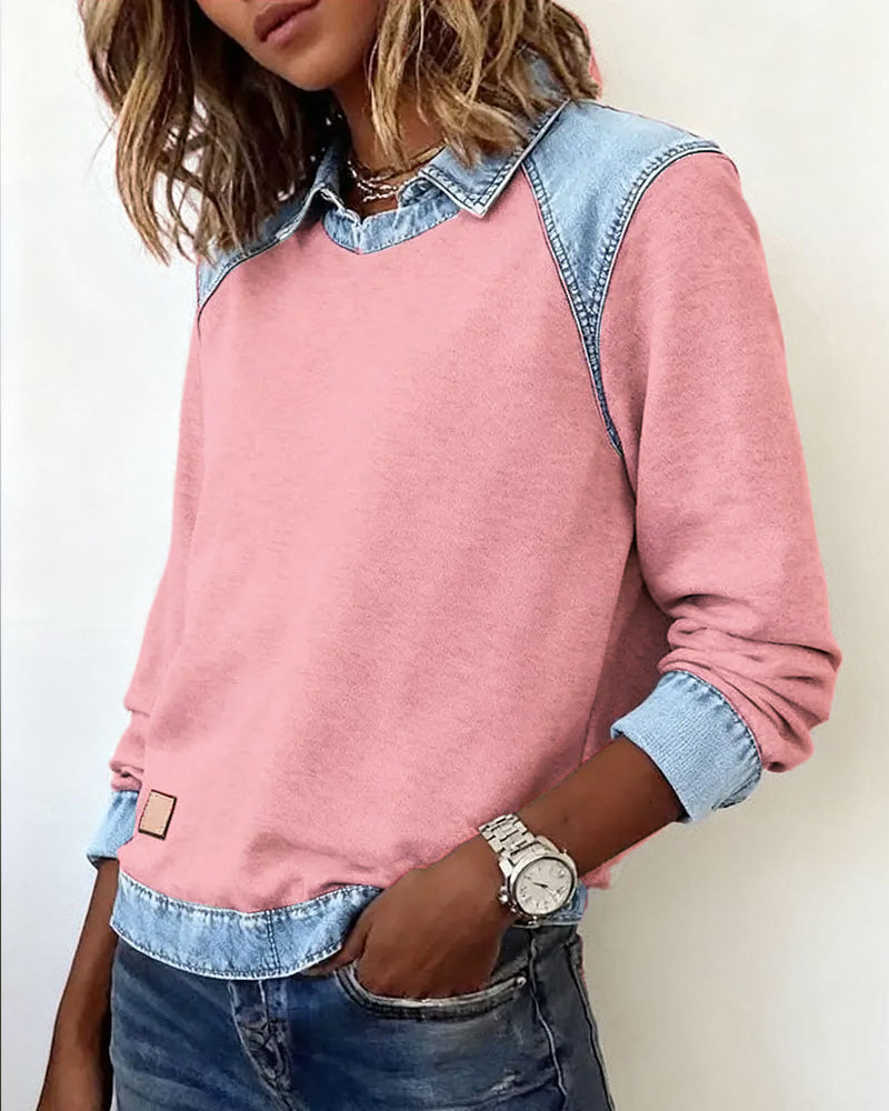 Winona™ - LONG SLEEVE TOP WITH TRENDY DESIGN