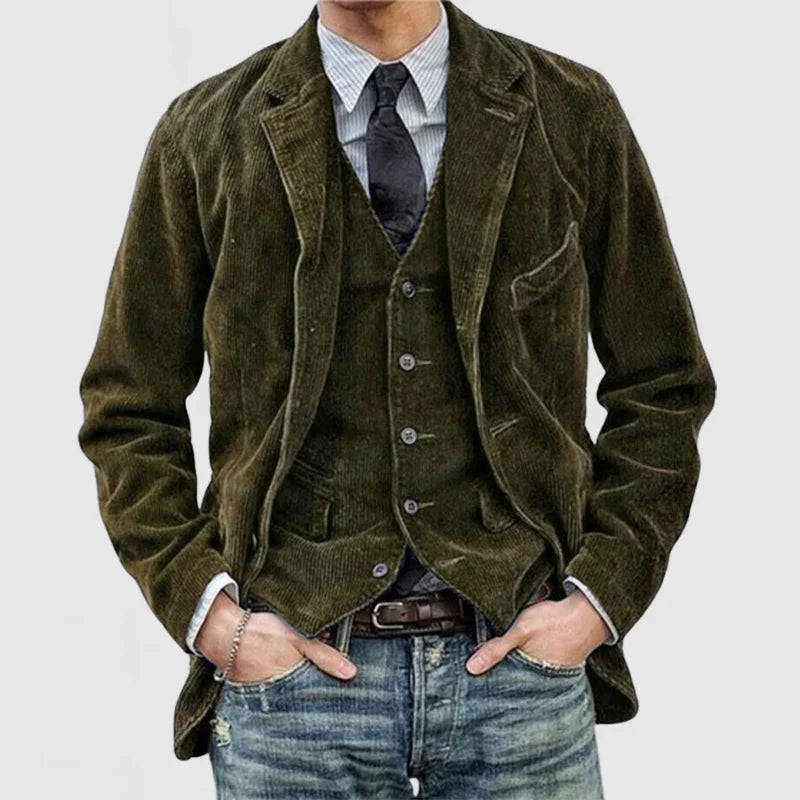 Nodin™ - VINTAGE BLAZER AND VEST SET