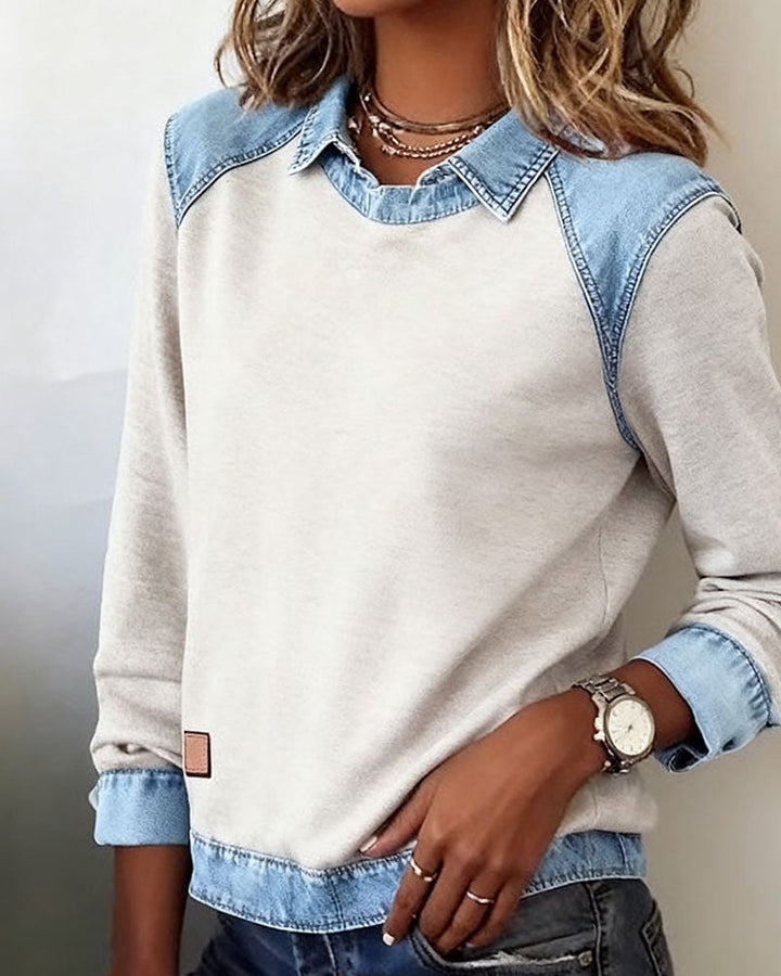 Winona™ - LONG SLEEVE TOP WITH TRENDY DESIGN