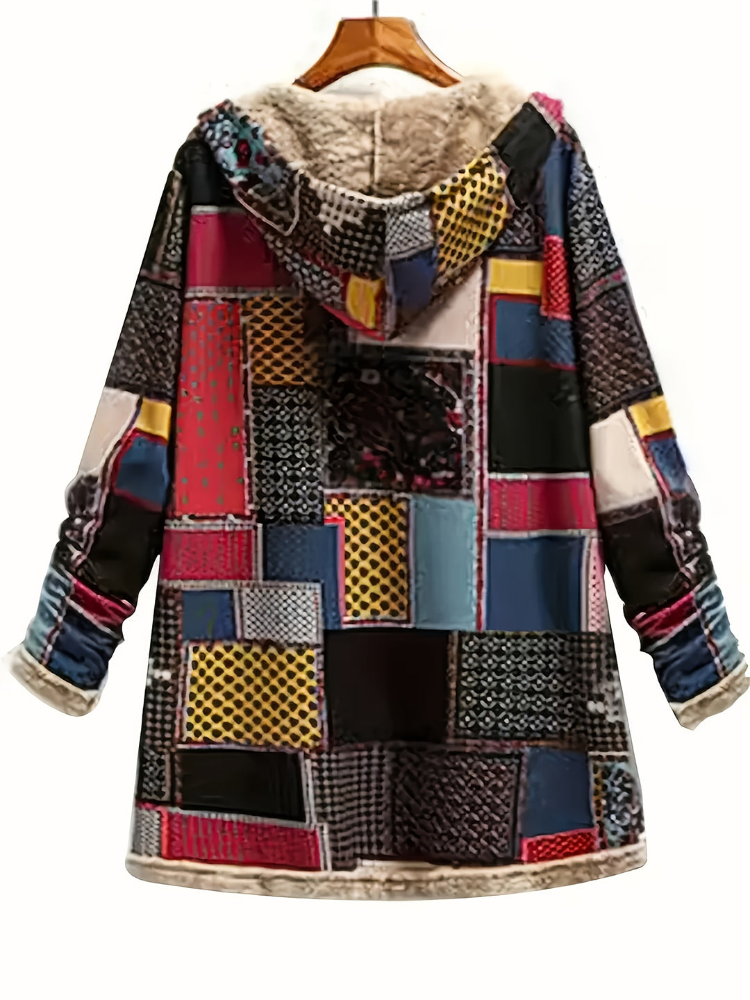 Arwen™ – PLUSH PRINTED HOODED JACKET