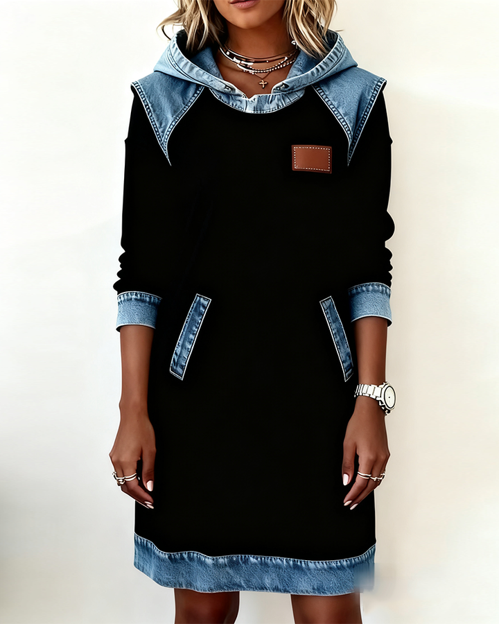 Niva™ - HOODED DRESS WITH STYLISH AND VERSATILE DESIGN