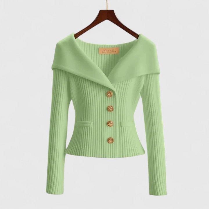 Lake™ - ELEGANT CARDIGAN WITH SOPHISTICATED STYLE