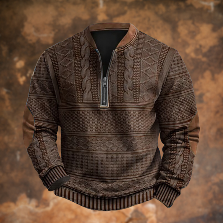 Elric™ - ZIP-UP SWEATSHIRT WITH LUXURIOUS FEEL