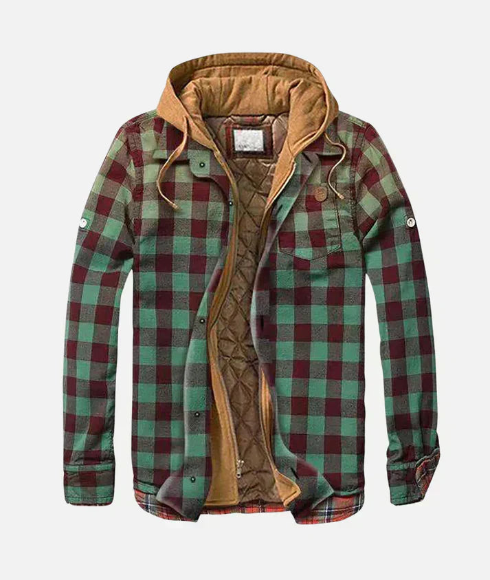 Kaelen™ - STYLISH PLAID PATCHWORK JACKET WITH UNIQUE DESIGN