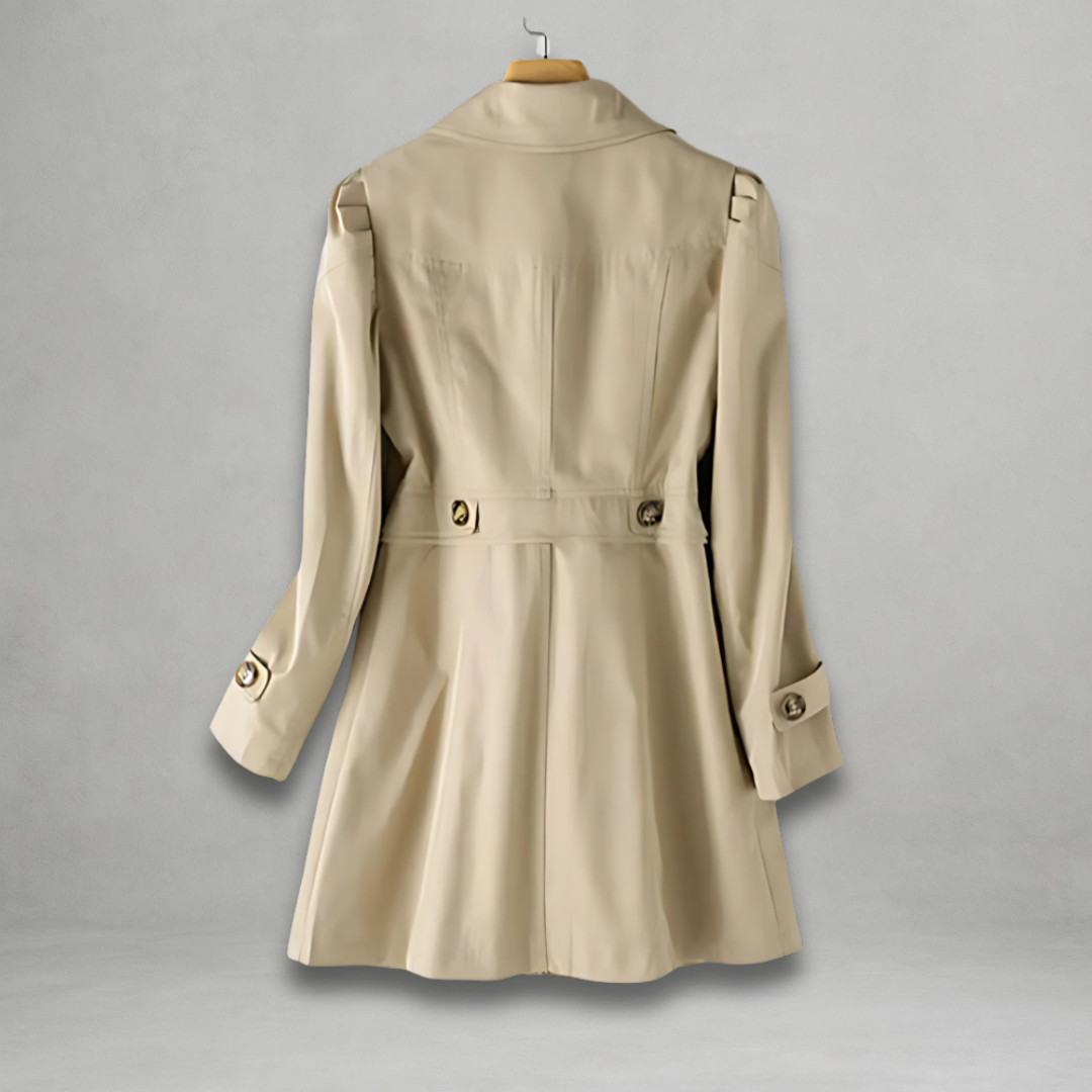 Lioren™ - STYLISH SPRING TRENCH COAT WITH ELEGANT DESIGN
