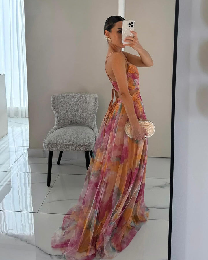 Giselle™ - ENCHANTING FLORAL MAXI DRESS