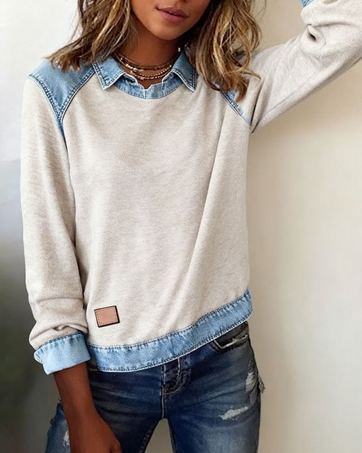 Winona™ - LONG SLEEVE TOP WITH TRENDY DESIGN