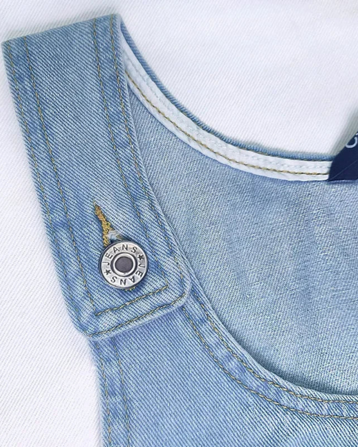 Imani™ - FLATTERING CUT DENIM DRESS